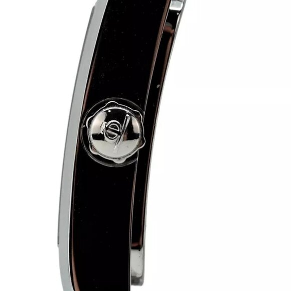 Baume & Mercier 20mm Ladies Hampton Black Dial Swiss Quartz Watch Ref: MV045139! main image 6